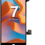 iPhone 7 (4.7Inch) Screen Replacement, LCD Display and Touch Screen Digitizer Replacement Assembly Combo Folder (Black)