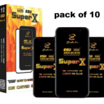 SuperX Tempered Glass Screen Protectors Compatible for Apple iPhone 13 Series (pack of 10) With Edge to Edge Full Screen Coverage And Easy Installation Kit