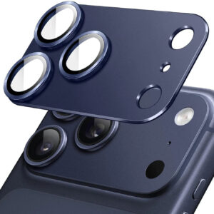 Ultra-Clear iPhone 17 Pro Max Camera Lens Guard – Full Coverage Aluminum Alloy Ring Protector